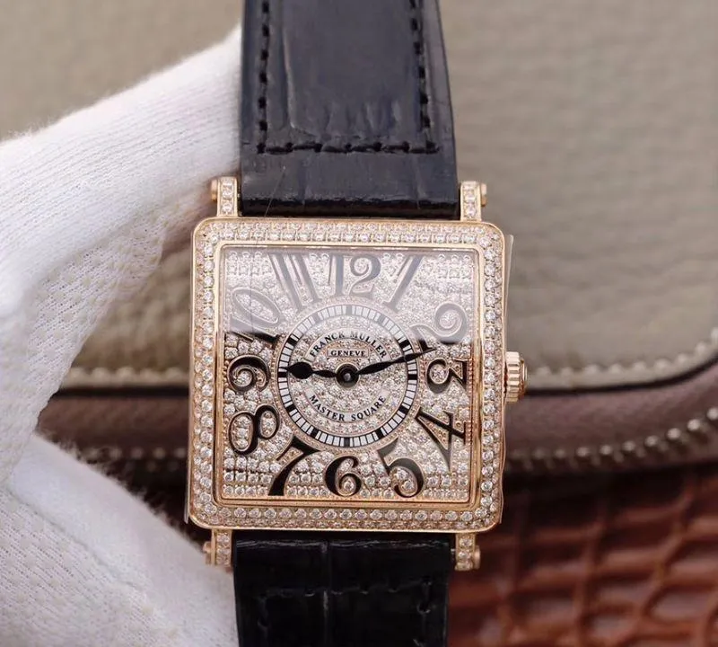 Franck Muller Master Square 6002 M QZ D GF Factory 1:1 Best Edition Replica Watch Swiss Quartz