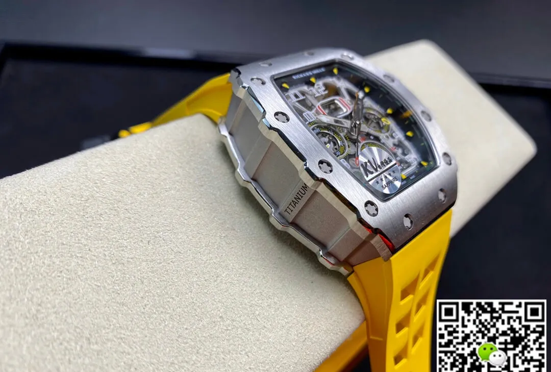 Richard Mille RM011 FELIPE MASSA KV Factory 1:1 Best Edition Replica Watch Titanium Case