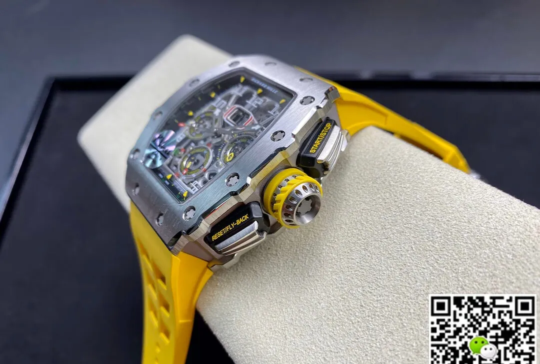 Richard Mille RM011 FELIPE MASSA KV Factory 1:1 Best Edition Replica Watch Titanium Case