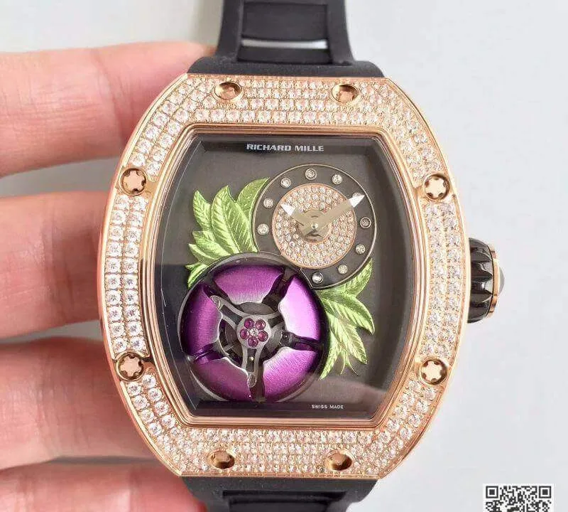Richard Mille RM19-02 Tourbillon KV Factory 1:1 Best Edition Replica Watch Swiss ETA6T51