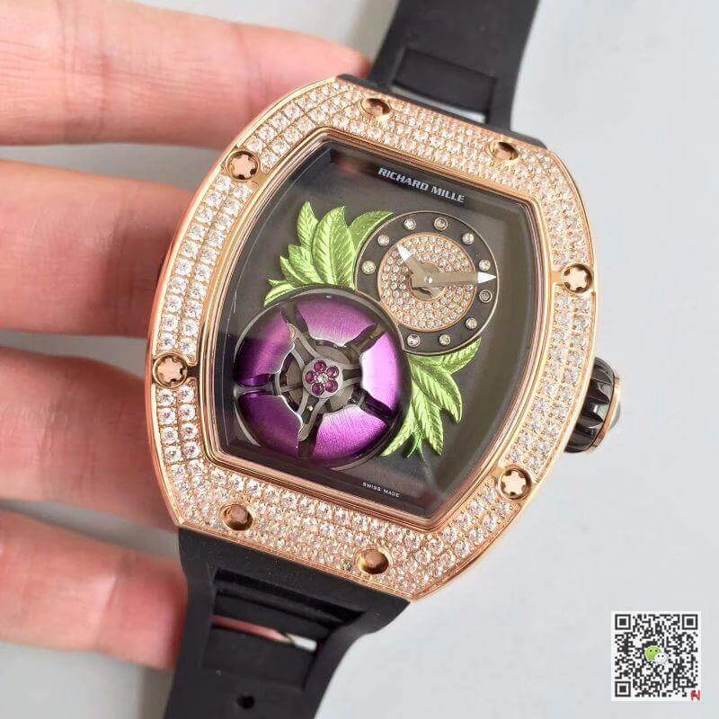 Richard Mille RM19-02 Tourbillon KV Factory 1:1 Best Edition Replica Watch Swiss ETA6T51