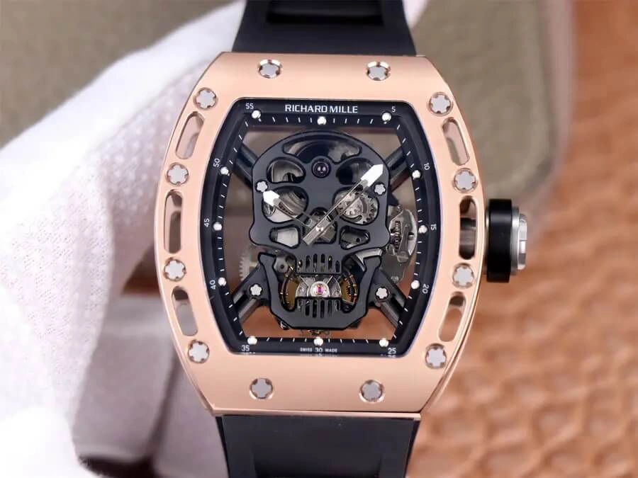 Richard Mille RM52-01 Tourbillon JB Factory 1:1 Best Edition Replica Watch Skeleton Dial