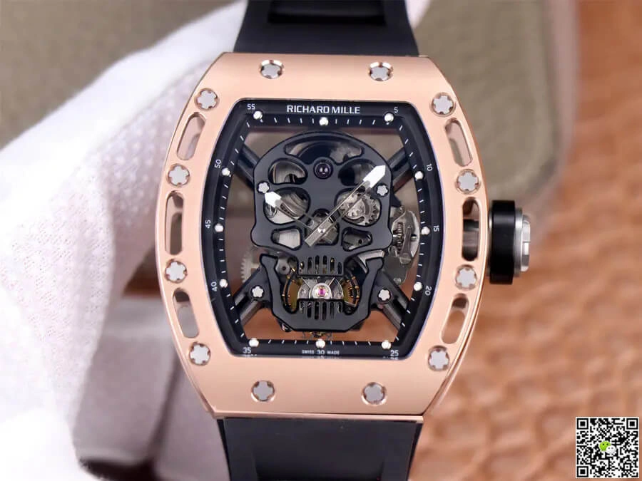 Richard Mille RM52-01 Tourbillon JB Factory 1:1 Best Edition Replica Watch Skeleton Dial