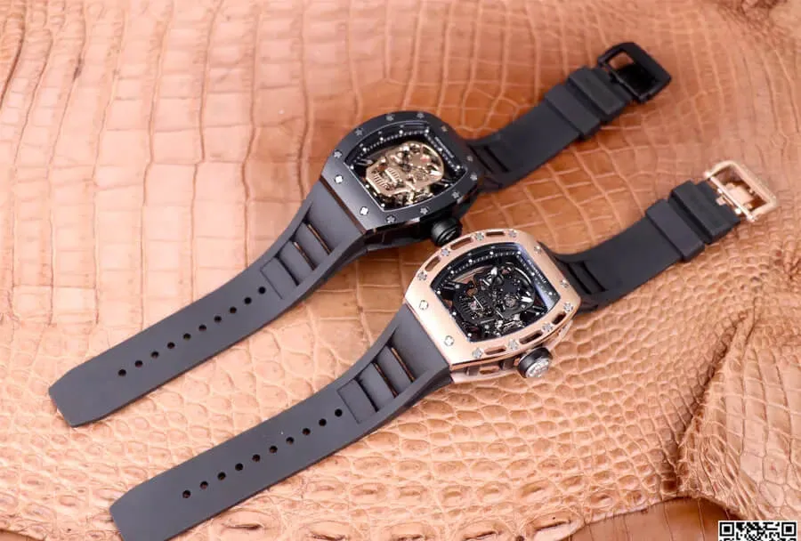 Richard Mille RM52-01 Tourbillon JB Factory 1:1 Best Edition Replica Watch Skeleton Dial