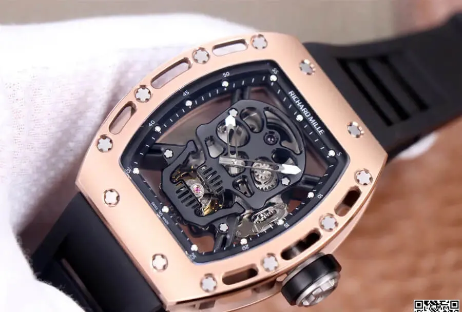 Richard Mille RM52-01 Tourbillon JB Factory 1:1 Best Edition Replica Watch Skeleton Dial