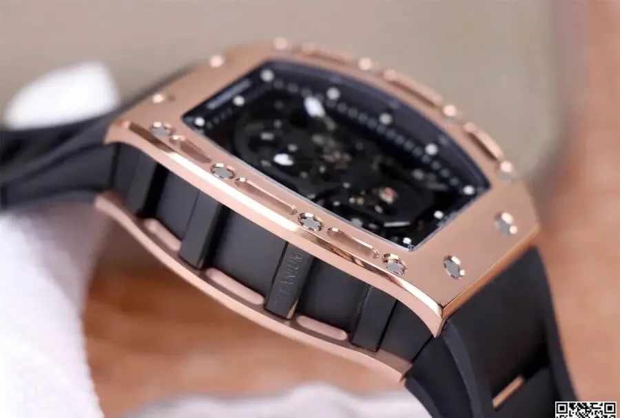 Richard Mille RM52-01 Tourbillon JB Factory 1:1 Best Edition Replica Watch Skeleton Dial