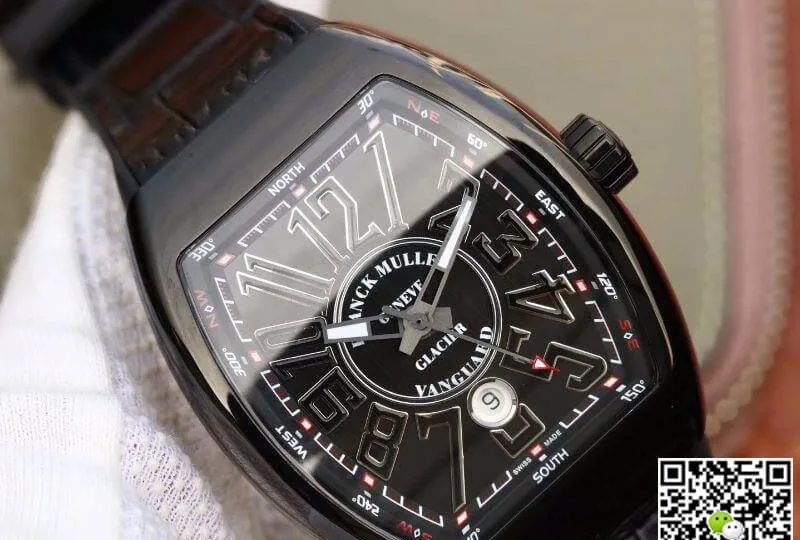 Franck Muller Vanguard V45 SC DT Black PVD 1:1 Best Edition Replica Watch Swiss ETA2824
