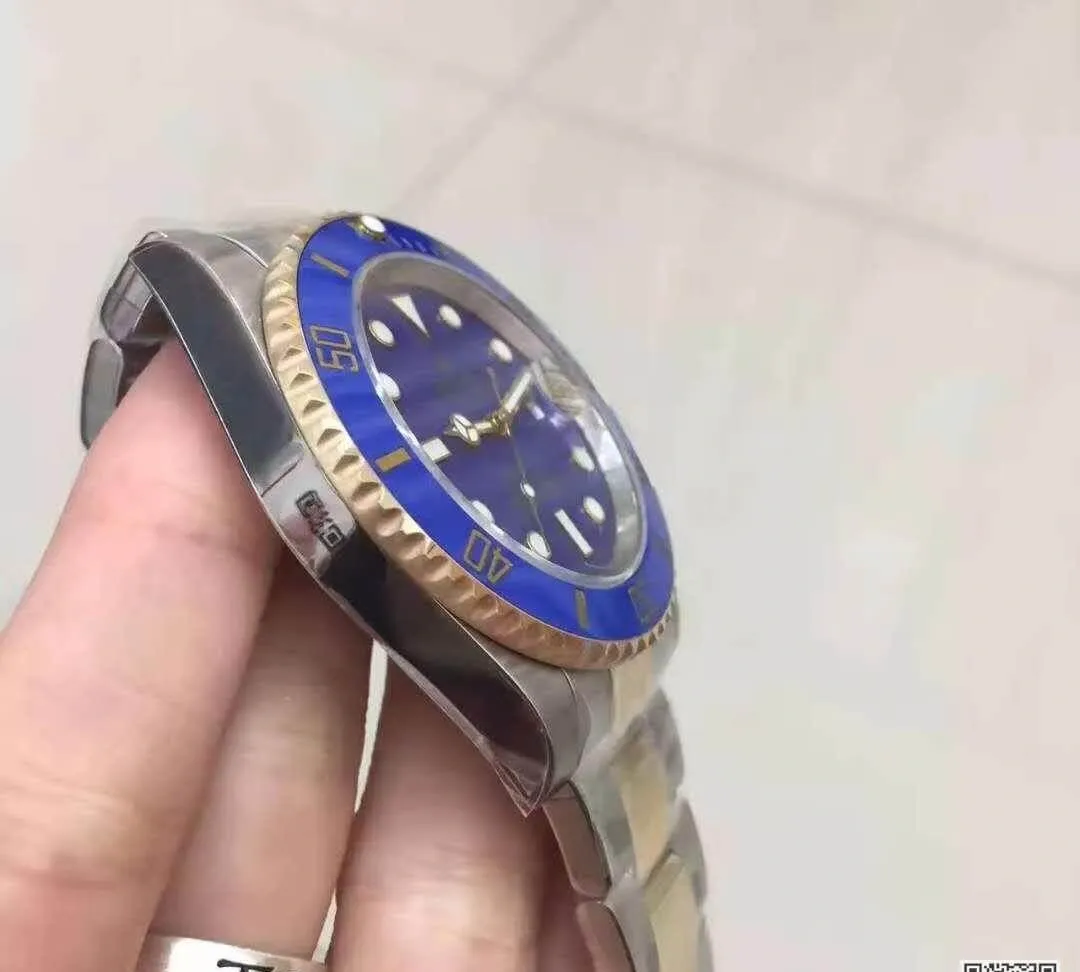Rolex Submariner Date 116613LB Noob Factory Blue Dial 1:1 Best Edition Replica Watch Swiss ETA2836 Gold Wrapped