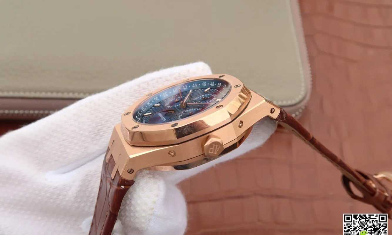 Audemars Piguet Royal Oak Perpetual Calendar 26574 JF Factory 1:1 Best Edition Replica Watch Blue Dial