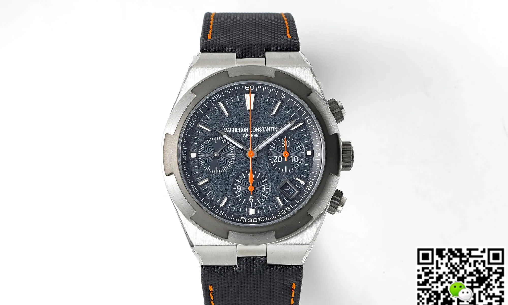 Vacheron Constantin Overseas 5510V 000T-B923 8F Factory 1:1 Best Edition Replica Watch V2 Black Strap