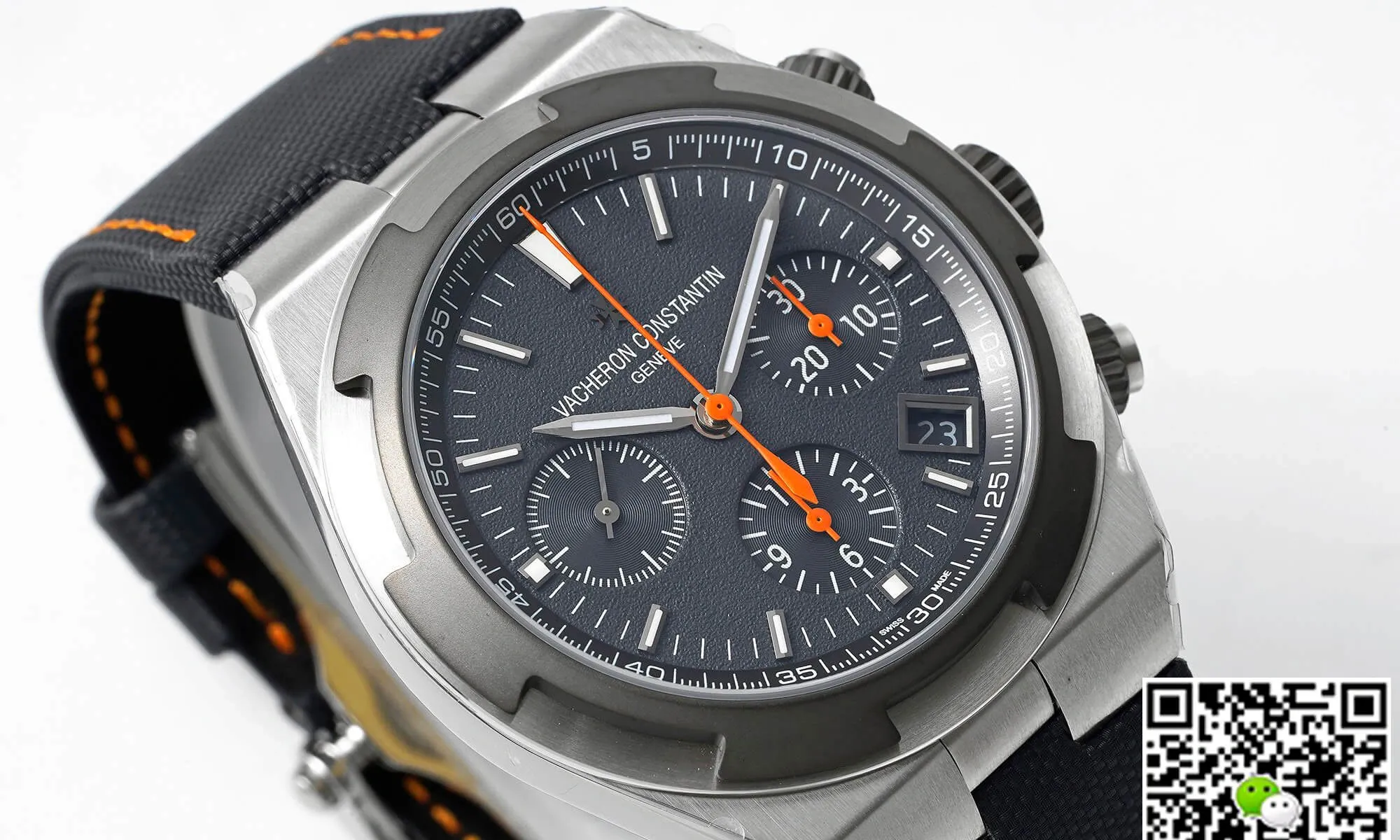 Vacheron Constantin Overseas 5510V 000T-B923 8F Factory 1:1 Best Edition Replica Watch V2 Black Strap