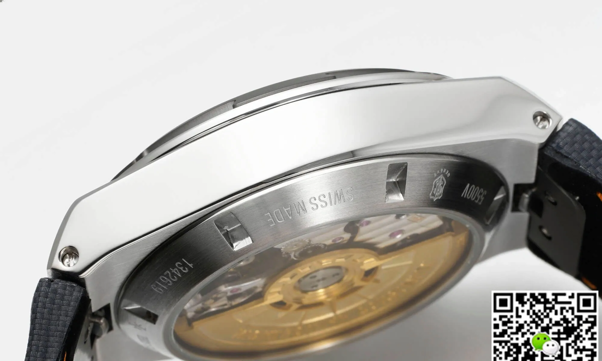 Vacheron Constantin Overseas 5510V 000T-B923 8F Factory 1:1 Best Edition Replica Watch V2 Black Strap