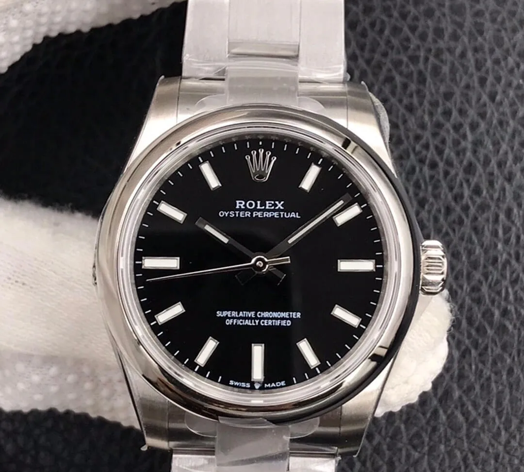 Rolex Oyster Perpetual M277200-0002 31MM EW Factory 1:1 Best Edition Replica Watch Black Dial