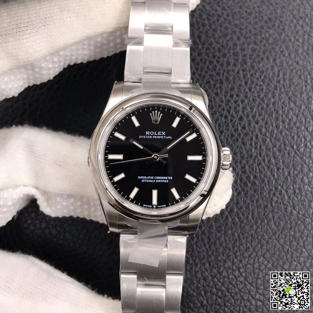 Rolex Oyster Perpetual M277200-0002 31MM EW Factory 1:1 Best Edition Replica Watch Black Dial