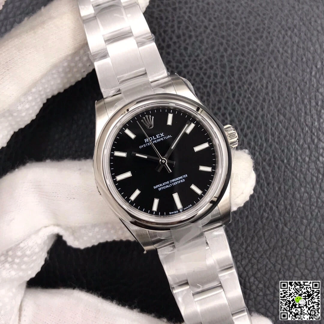 Rolex Oyster Perpetual M277200-0002 31MM EW Factory 1:1 Best Edition Replica Watch Black Dial