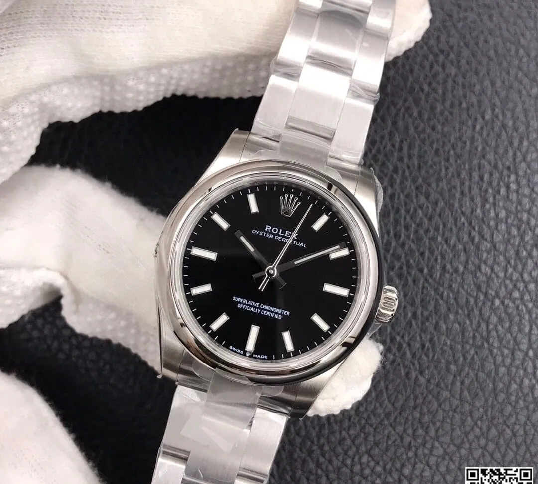 Rolex Oyster Perpetual M277200-0002 31MM EW Factory 1:1 Best Edition Replica Watch Black Dial