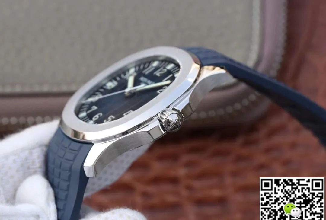 Patek Philippe Aquanaut 5168G-001 ZF Factory 1:1 Best Edition Replica Watch Blue Strap