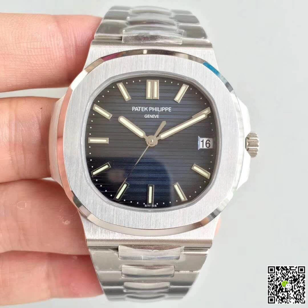 Patek Philippe Nautilus 5711 1A-010 PF Factory 1:1 Best Edition Swiss ETA324 Black Dial