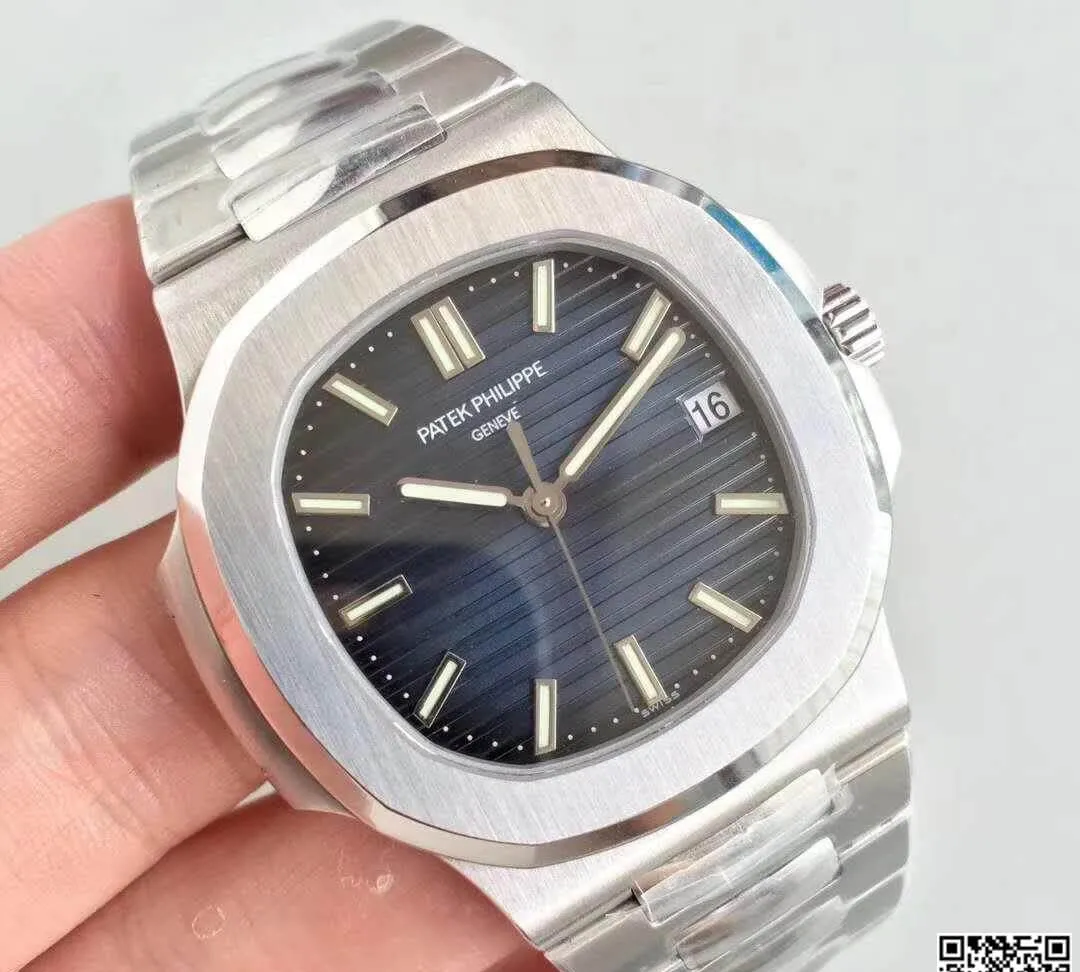Patek Philippe Nautilus 5711 1A-010 PF Factory 1:1 Best Edition Swiss ETA324 Black Dial
