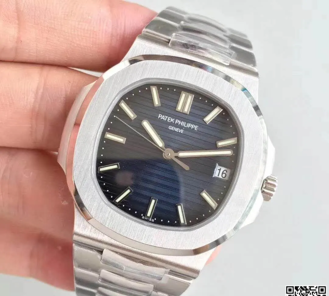 Patek Philippe Nautilus 5711 1A-010 PF Factory 1:1 Best Edition Swiss ETA324 Black Dial