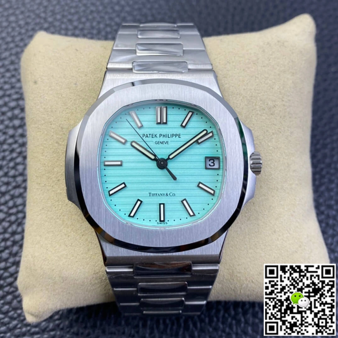 Patek Philippe Nautilus 5711 1A-018 3K Factory 1:1 Best Edition Replica Watch Blue Dial