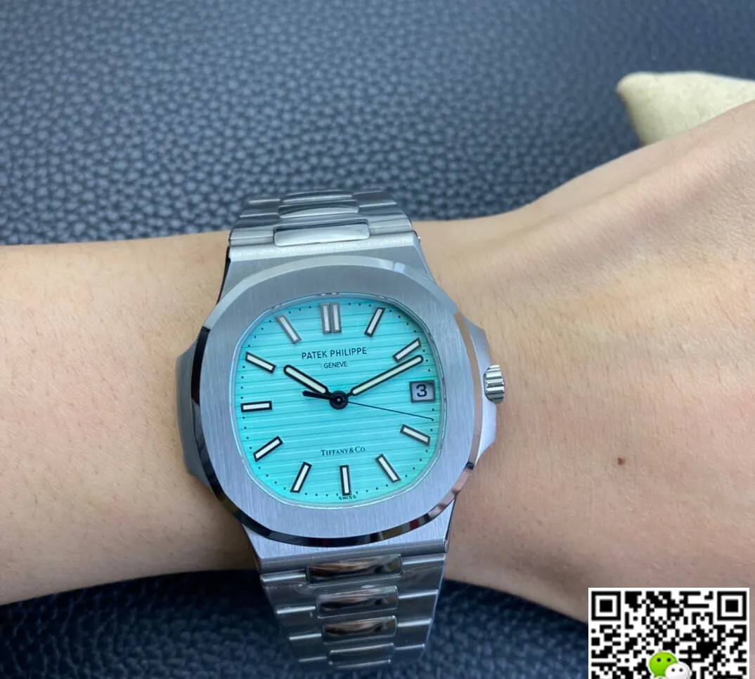 Patek Philippe Nautilus 5711 1A-018 3K Factory 1:1 Best Edition Replica Watch Blue Dial
