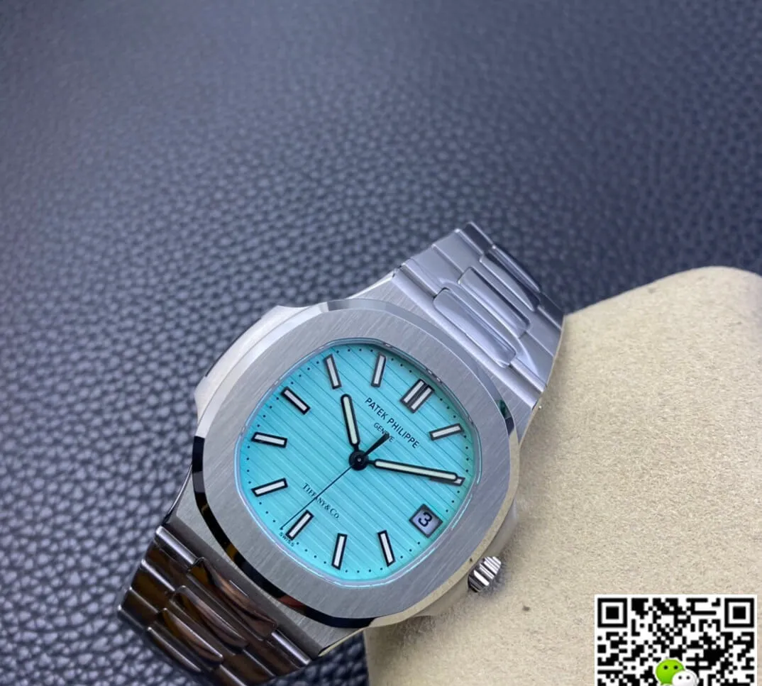 Patek Philippe Nautilus 5711 1A-018 3K Factory 1:1 Best Edition Replica Watch Blue Dial