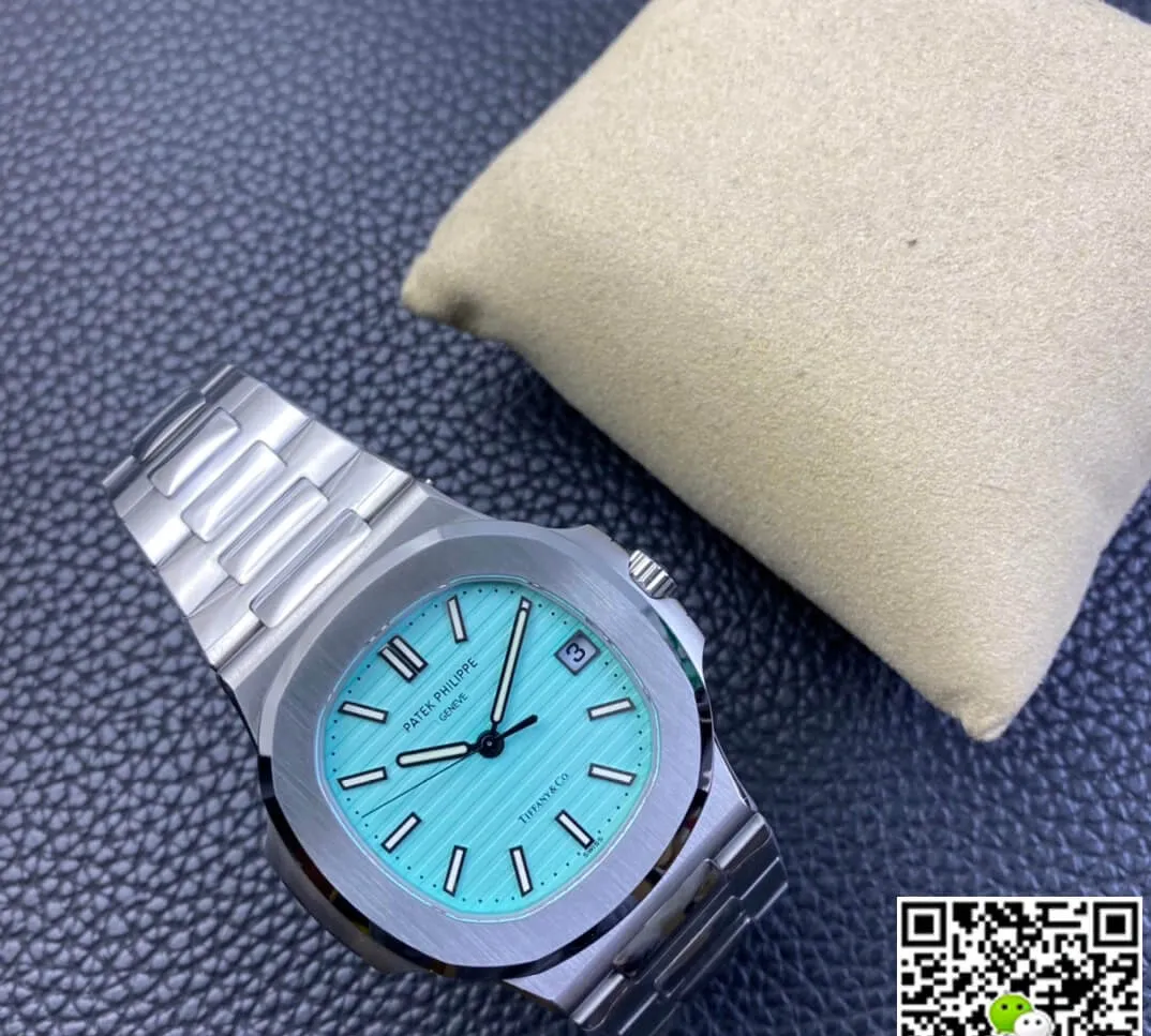 Patek Philippe Nautilus 5711 1A-018 3K Factory 1:1 Best Edition Replica Watch Blue Dial