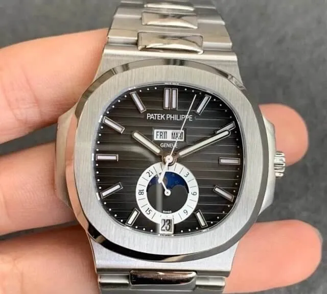 Patek Philippe Nautilus 5726 1A-001 GR Factory 1:1 Best Edition Replica Watch Grey Dial