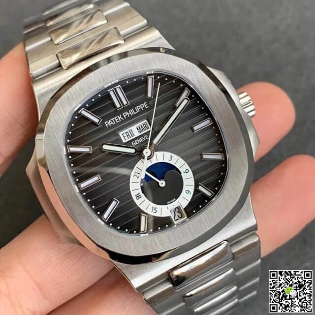 Patek Philippe Nautilus 5726 1A-001 GR Factory 1:1 Best Edition Replica Watch Grey Dial