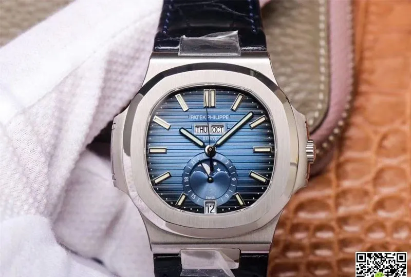 Patek Philippe Nautilus 5726 1A-014 PF Factory 1:1 Best Edition Replica Watch Blue Dial