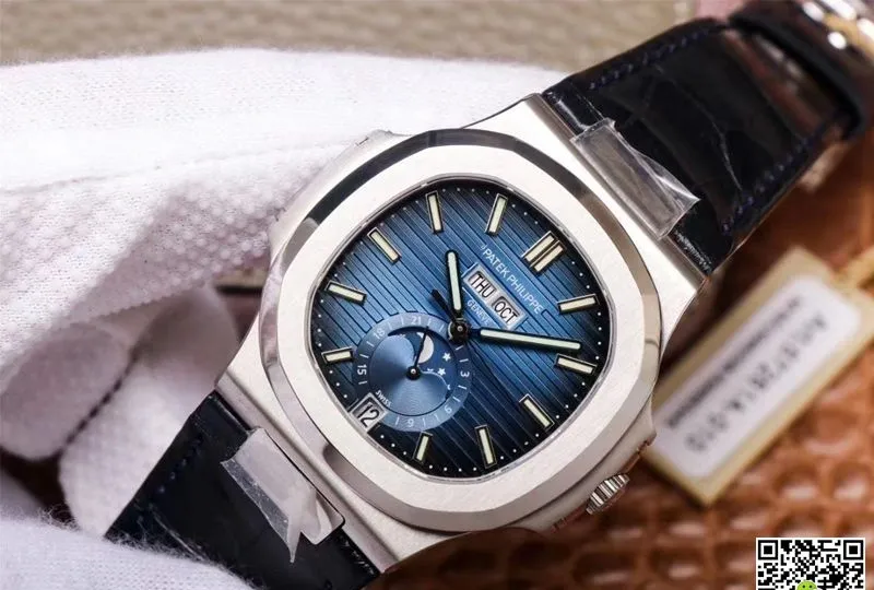 Patek Philippe Nautilus 5726 1A-014 PF Factory 1:1 Best Edition Replica Watch Blue Dial