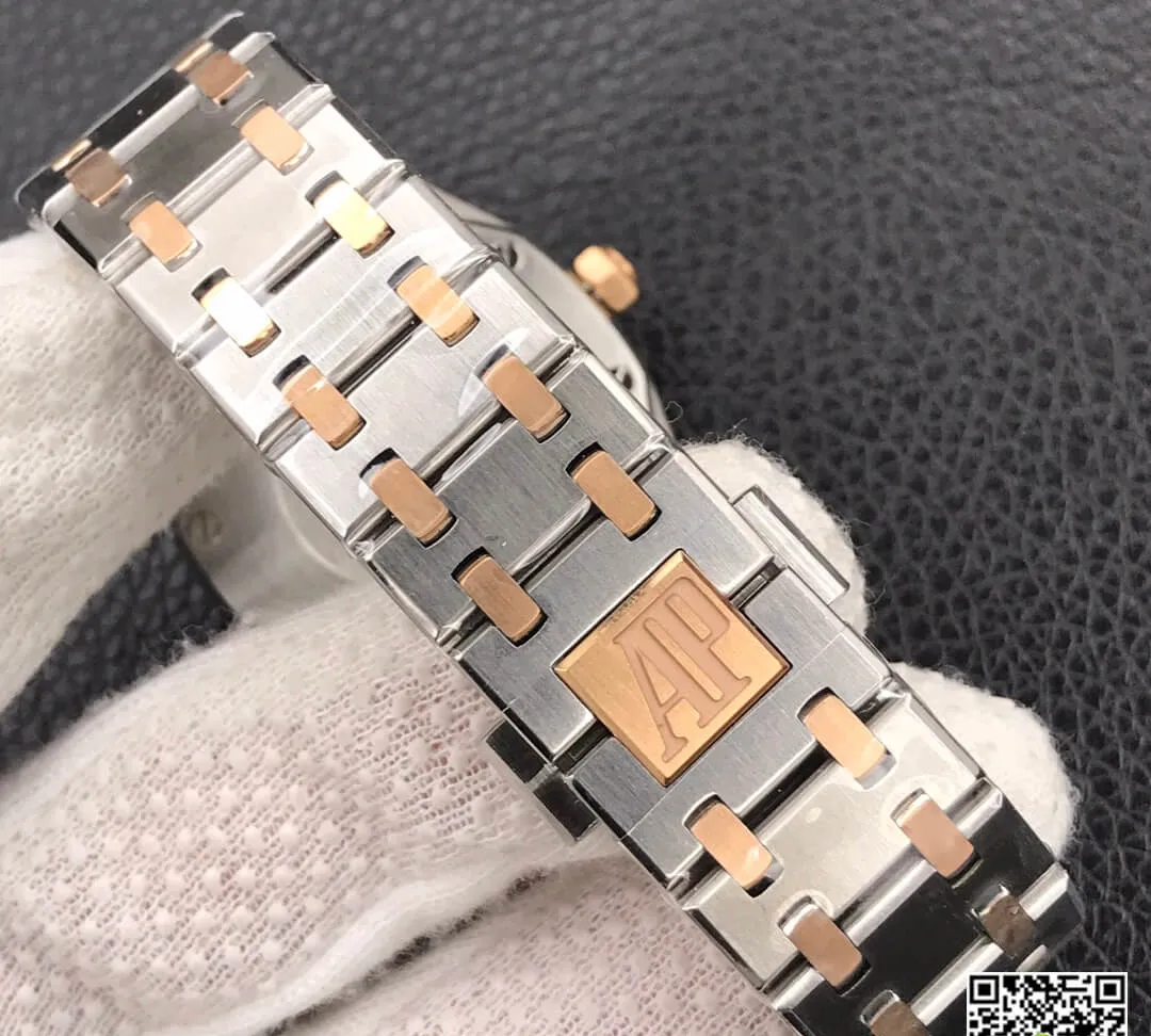 Audemars Piguet Royal Oak 67650 33MM JF Factory 1:1 Best Edition Replica Watch Gold Bezel