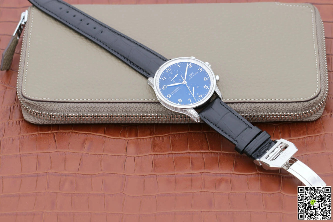 IWC Portugieser IW371440 ZF Factory 1:1 Best Edition Replica Watch Diamond-Set Bezel