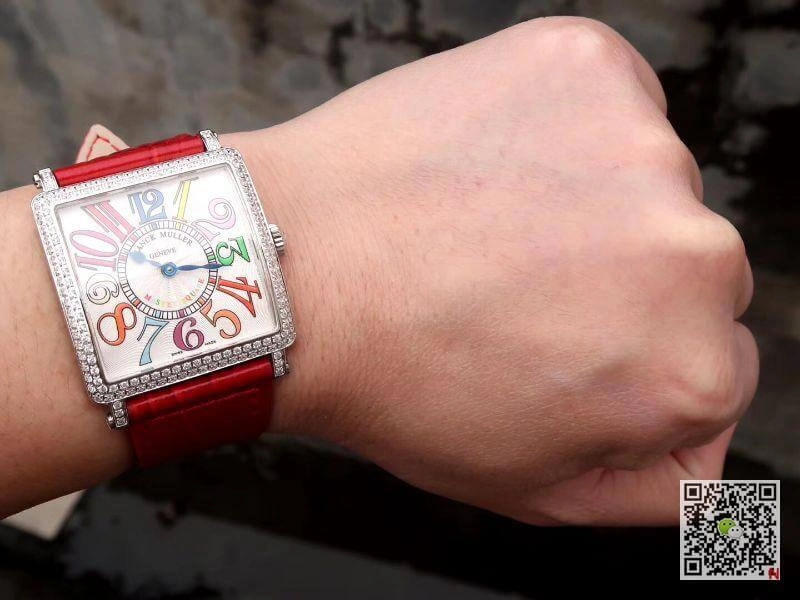 Franck Muller Master Square Ladies 6002 M QZ R GF Factory 1:1 Best Edition Replica Watch Swiss Replica Watch in White Dial