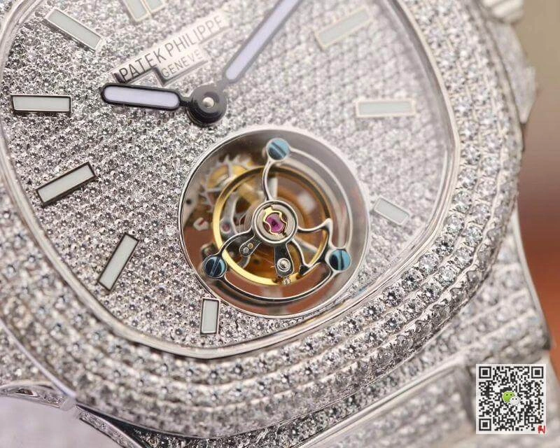 Patek Philippe Nautilus Tourbillon R8 Factory 1:1 Best Edition Replica Watch Swiss Hand-Winding Tourbillon Movement