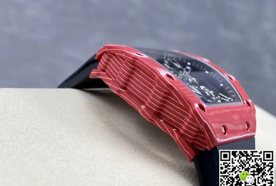 Richard Mille RM35-02 T+ Factory 1:1 Best Edition Replica Watch Carbon Fiber Case Skeleton Dial