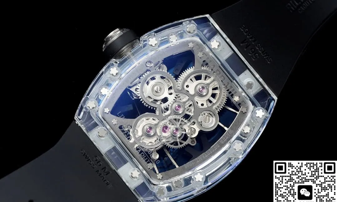 RM Factory Richard Mille RM27-02 Tourbillon Transparent case 1:1 Best Edition Replica Watch