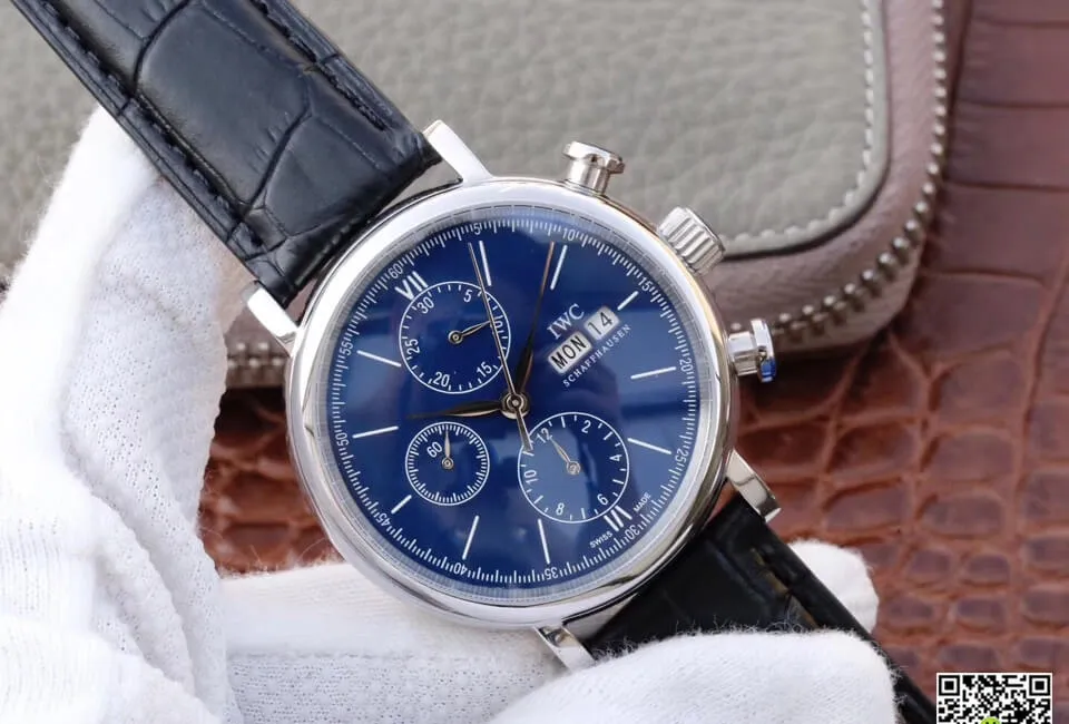 IWC Portofino 150th Anniversary Special Edition IW391023 ZF Factory 1:1 Best Edition Replica Watch Leather Strap