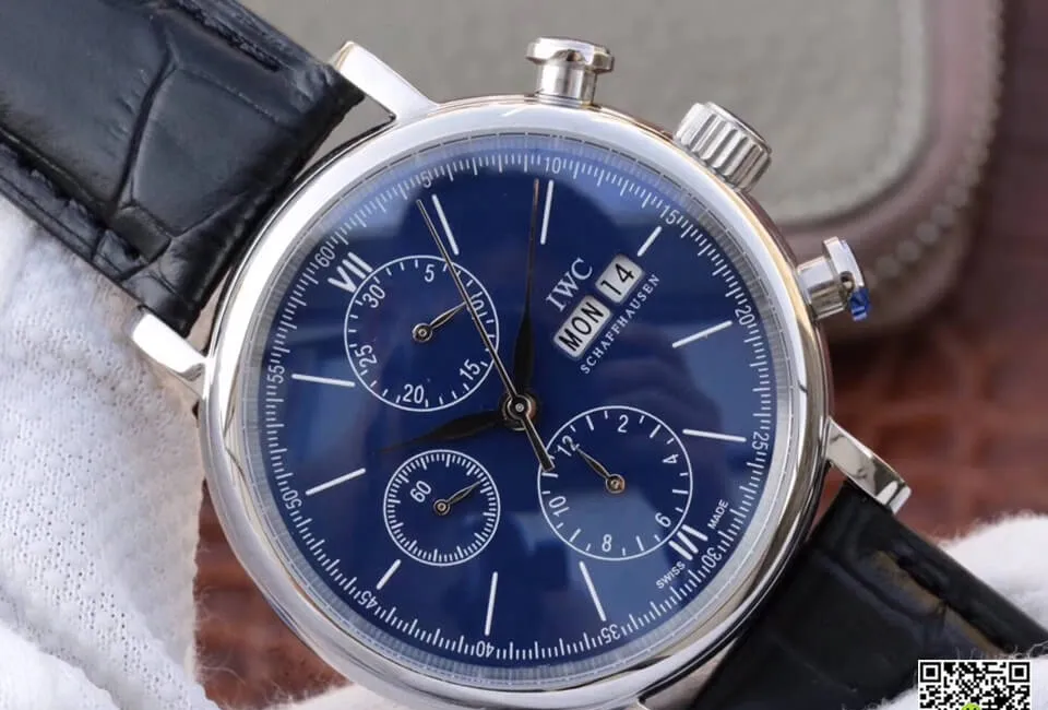 IWC Portofino 150th Anniversary Special Edition IW391023 ZF Factory 1:1 Best Edition Replica Watch Leather Strap