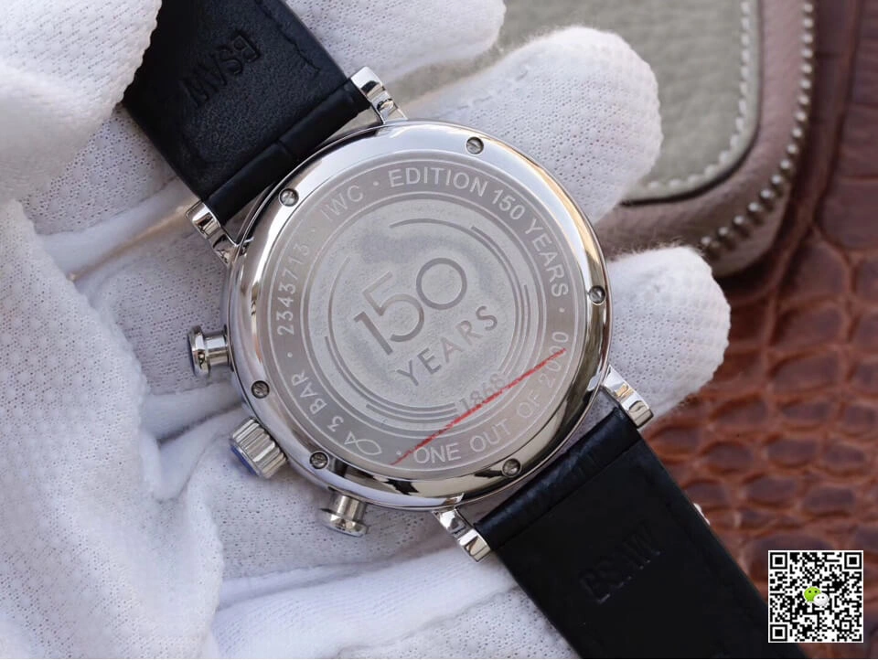 IWC Portofino 150th Anniversary Special Edition IW391023 ZF Factory 1:1 Best Edition Replica Watch Leather Strap