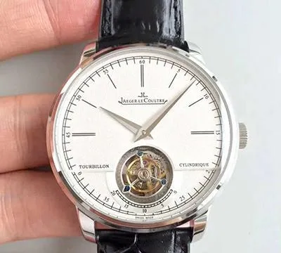 Jaeger-LeCoultre Master Grande Tradition Tourbillon R8 Factory 1:1 Best Edition Replica Watch Swiss Tourbillon White Dial