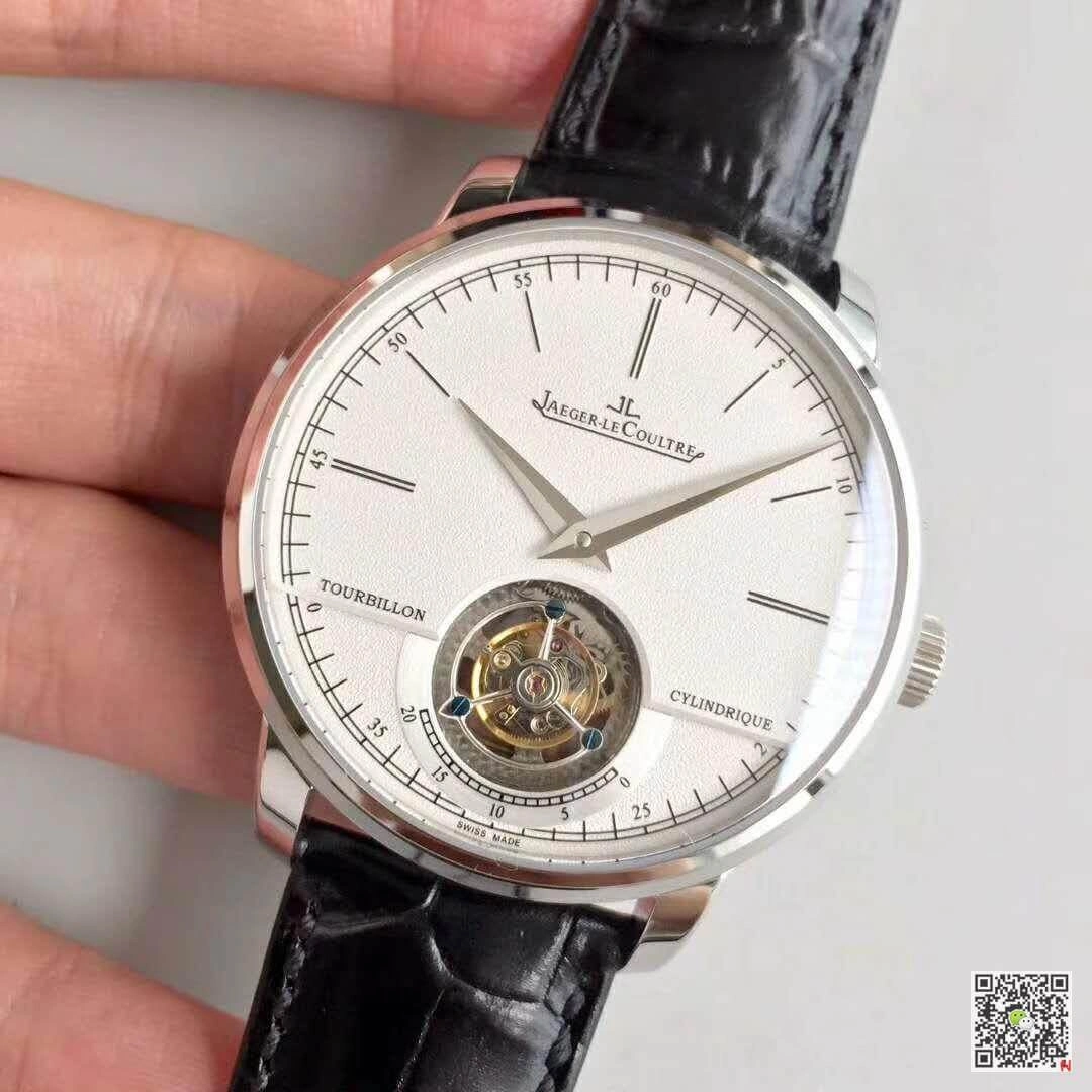 Jaeger-LeCoultre Master Grande Tradition Tourbillon R8 Factory 1:1 Best Edition Replica Watch Swiss Tourbillon White Dial
