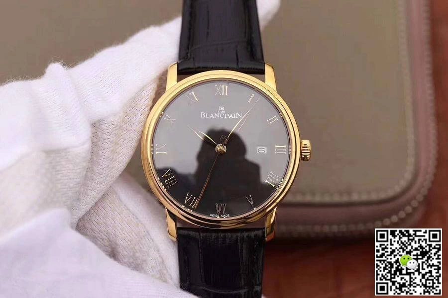 Blancpain Villeret Ultraplate 6651-1127-55B ZF Factory 1:1 Best Edition Replica Watch Swiss ETA1151