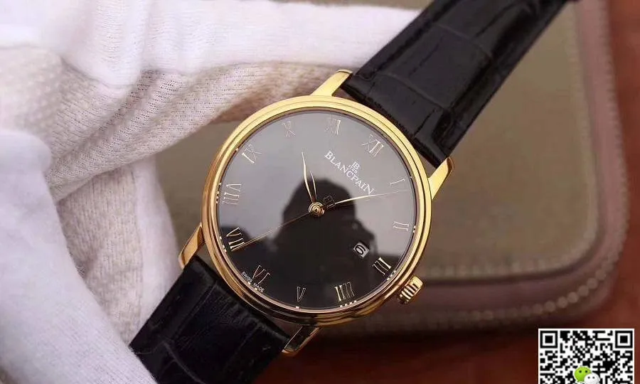 Blancpain Villeret Ultraplate 6651-1127-55B ZF Factory 1:1 Best Edition Replica Watch Swiss ETA1151