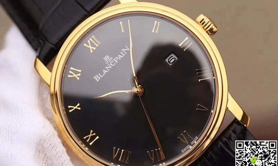 Blancpain Villeret Ultraplate 6651-1127-55B ZF Factory 1:1 Best Edition Replica Watch Swiss ETA1151
