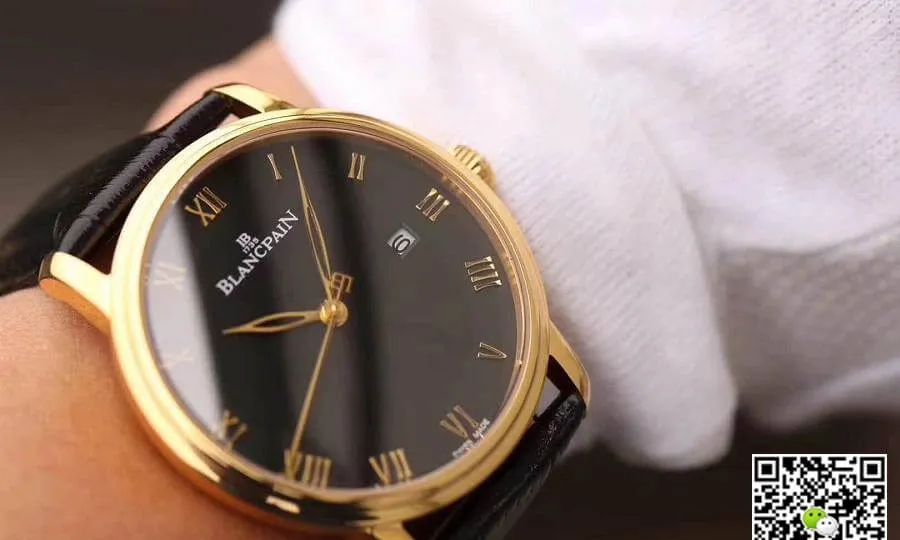 Blancpain Villeret Ultraplate 6651-1127-55B ZF Factory 1:1 Best Edition Replica Watch Swiss ETA1151