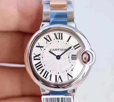 Ballon Bleu De Cartier W6920084 V6 Factory 1:1 Best Edition Replica Watch Swiss Ronda Quartz White Dial