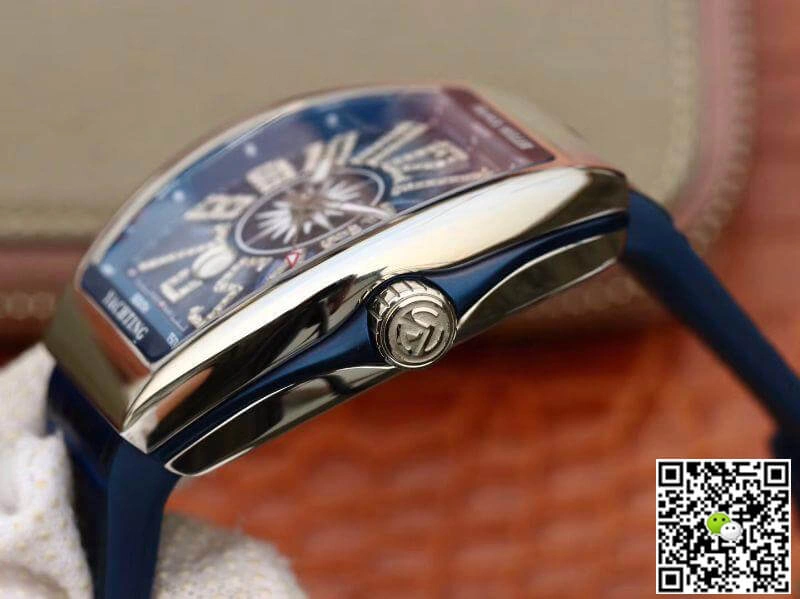Franck Muller Yachting V 45 CC DT Stainless Steel 1:1 Best Edition Replica Watch Swiss ETA2824
