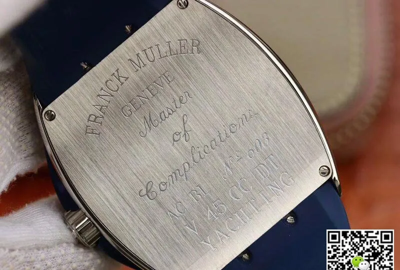 Franck Muller Yachting V 45 CC DT Stainless Steel 1:1 Best Edition Replica Watch Swiss ETA2824
